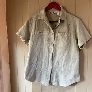 VTG White Stag Short Sleeve Button Down